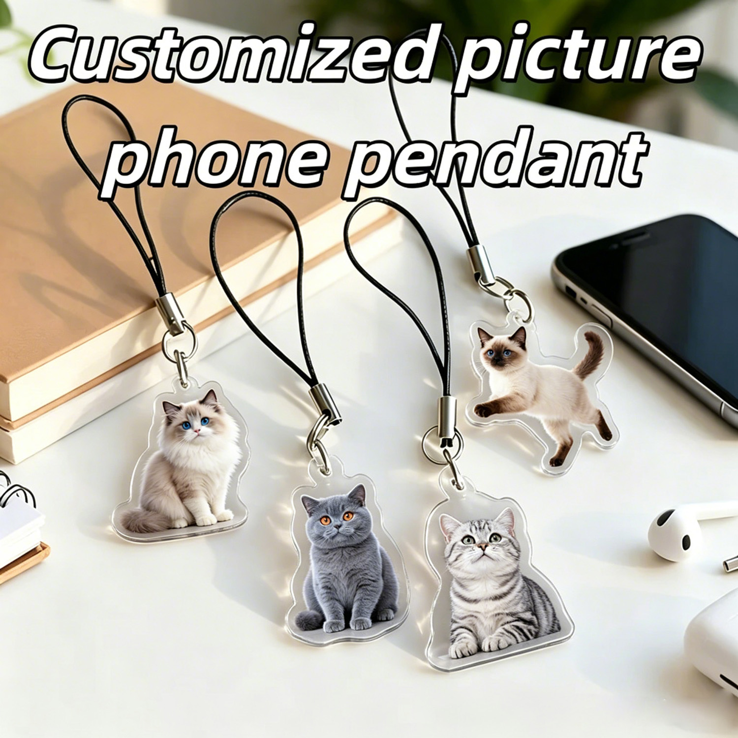 Gepersonaliseerde telefoonhang - Pet Portrait Custom recensie en prijs