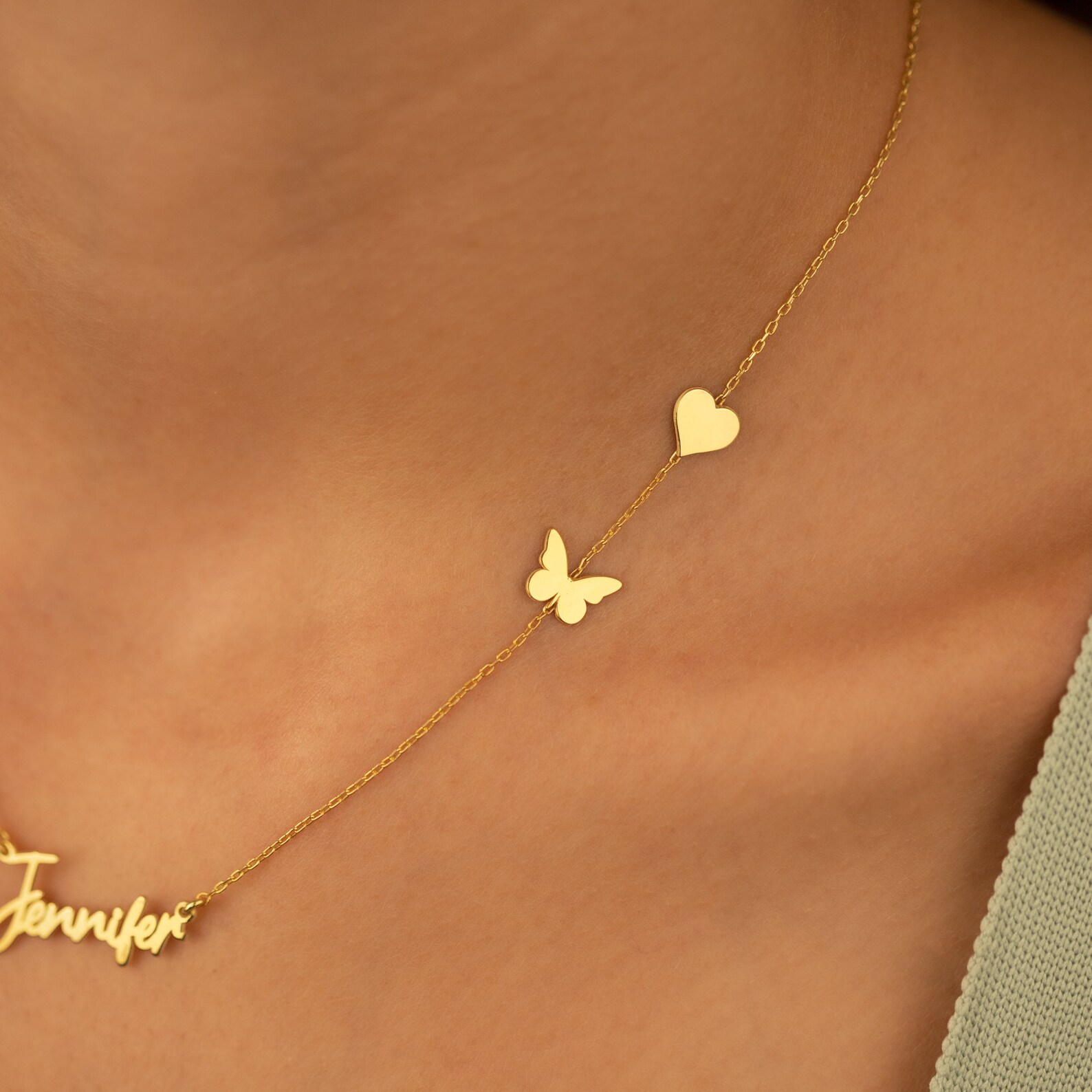 Gepersonaliseerde Aangepaste V - Birth Flower Necklace recensie en prijs