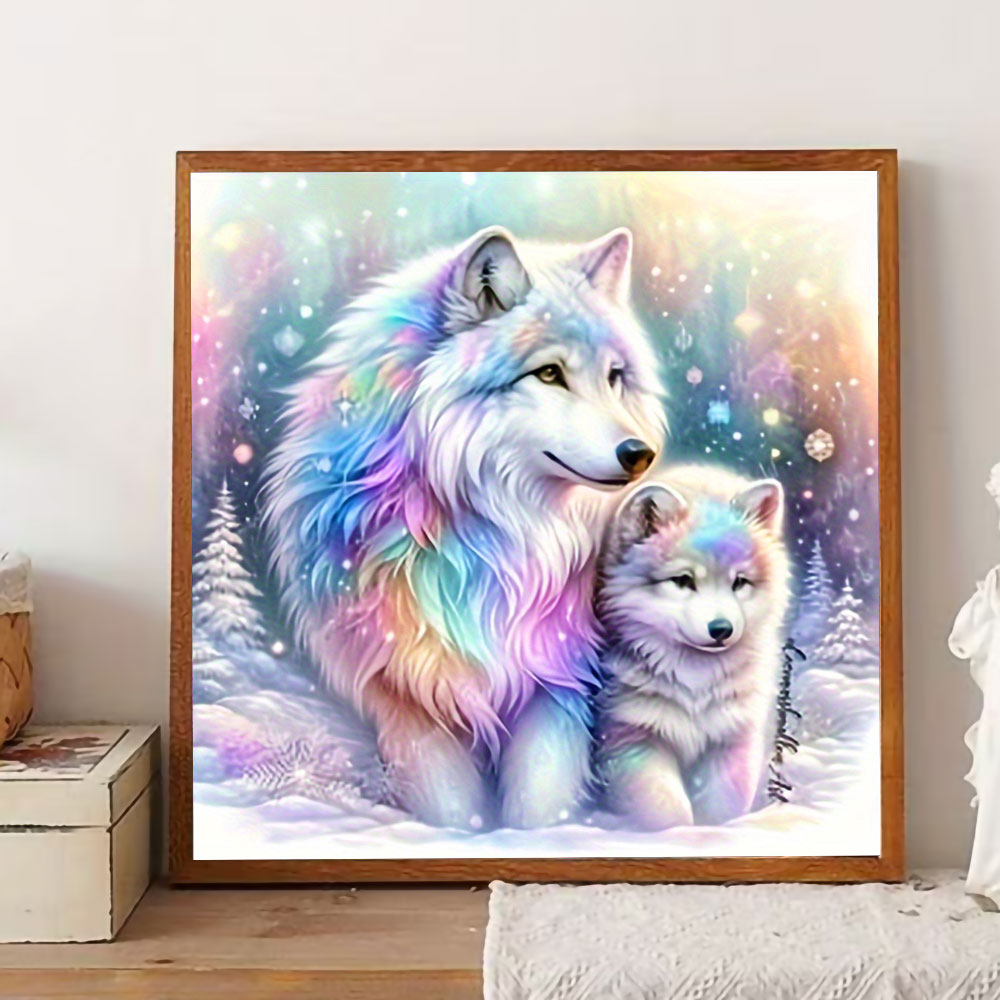 Dierendiamantschilderij comple - Photo Mosaic Print recensie en prijs
