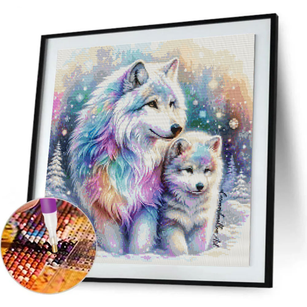 Dierendiamantschilderij comple - Photo Mosaic Print recensie en prijs
